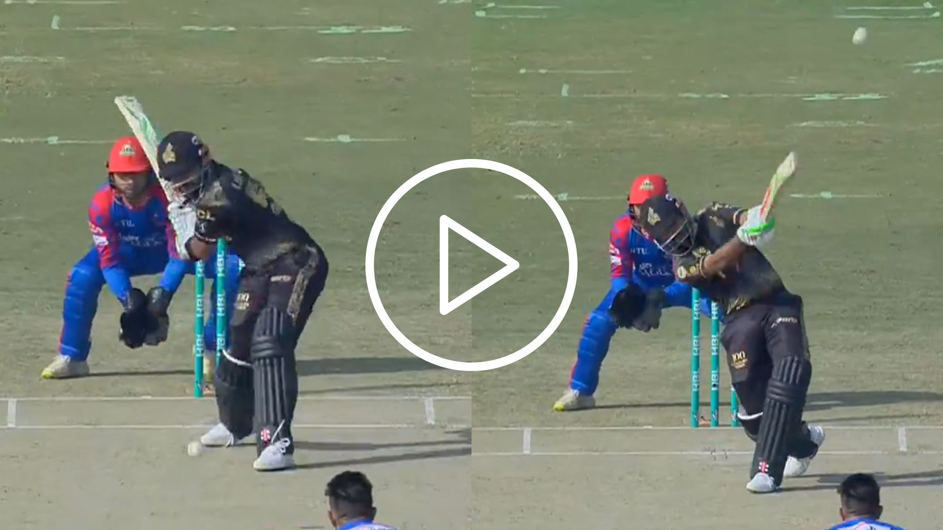 [Watch] Babar Azam Completes Scintillating Fifty With A Huge Six vs Karachi Kings